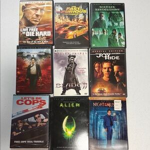 Assorted Action Movie DVD Lot - make offer